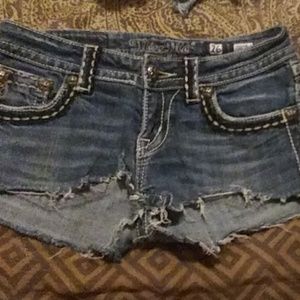 FINAL PRICE CUT Miss Me cut offs